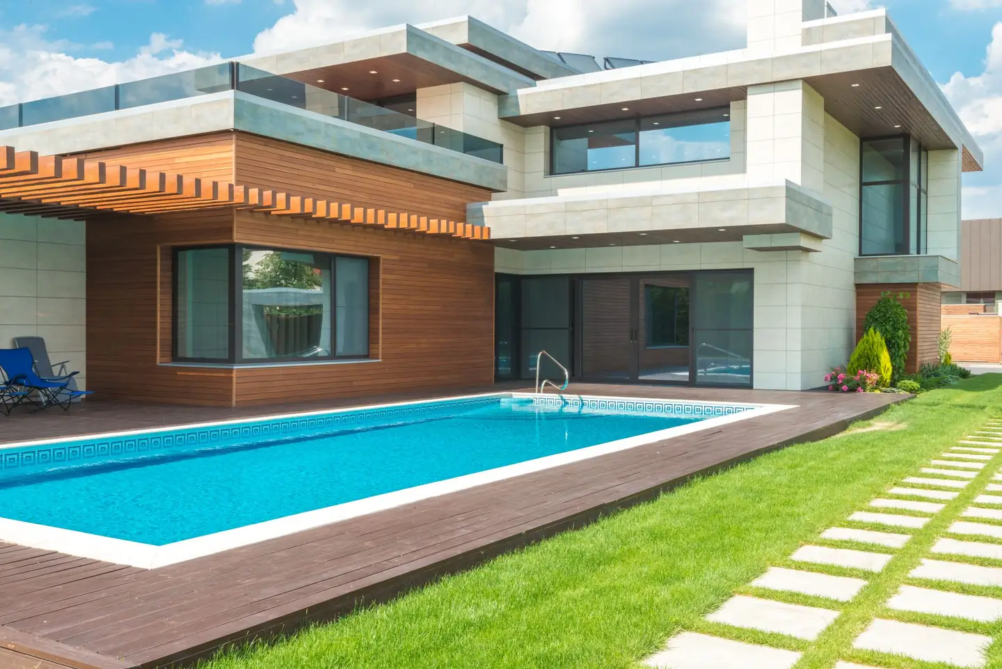 Swimming pool built in Fishermans Bay, NSW